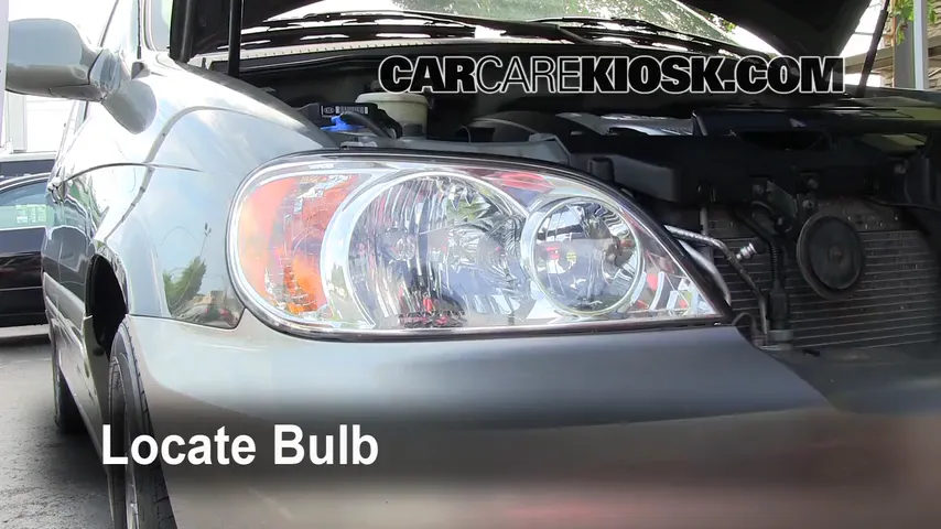 2003 Kia Sedona EX 3.5L V6 Lights Headlight (replace bulb)